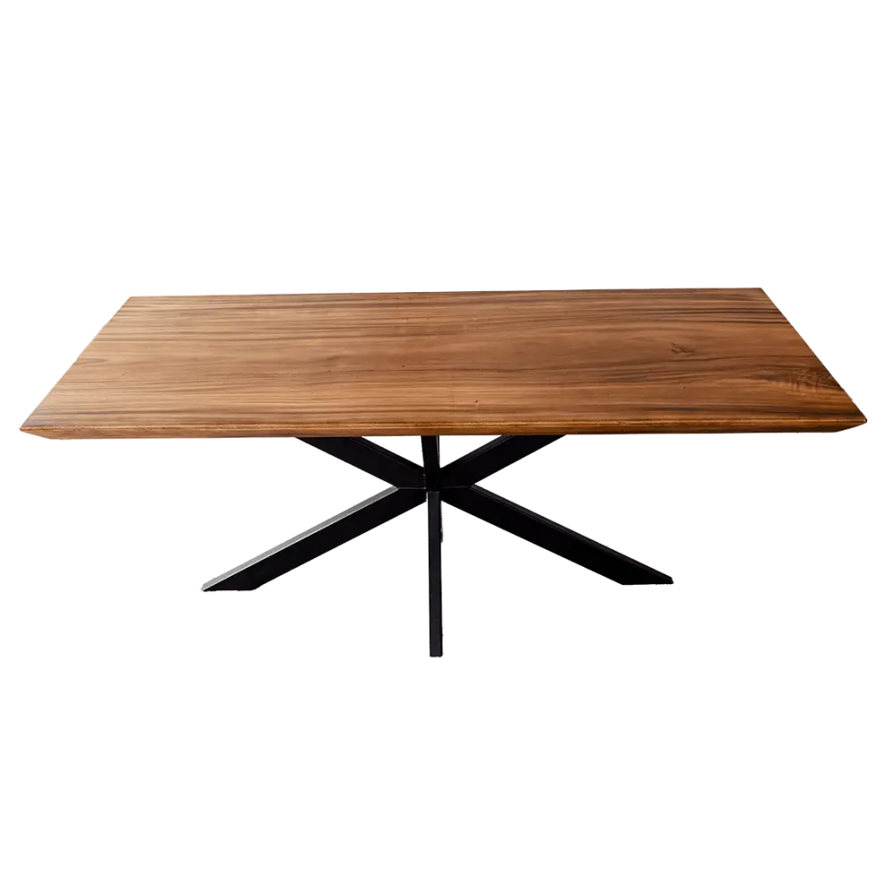Cavel Rechthoekige Notenhouten Tafel Cavel Rechthoekige Notenhouten Tafel