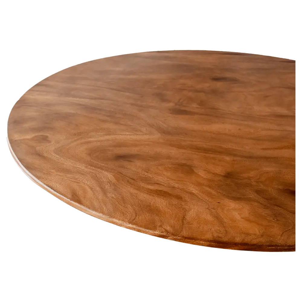 Cavel Ronde Notenhouten Tafel Cavel Ronde Notenhouten Tafel