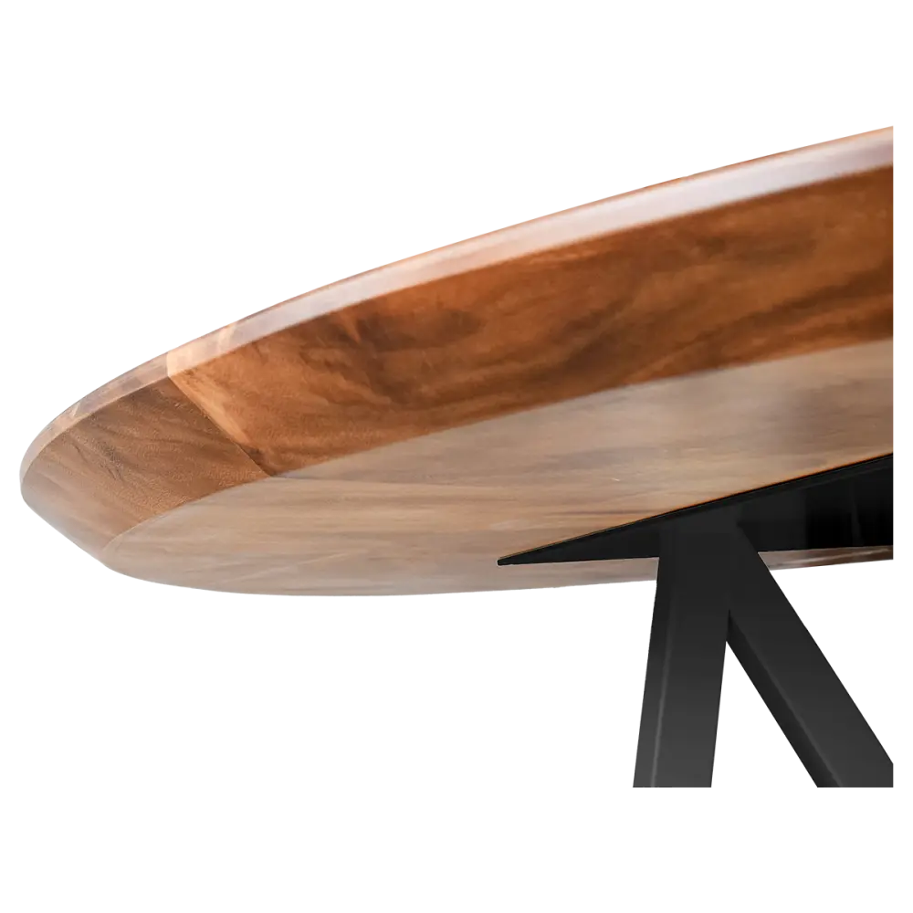 Cavel Ronde Notenhouten Tafel Cavel Ronde Notenhouten Tafel