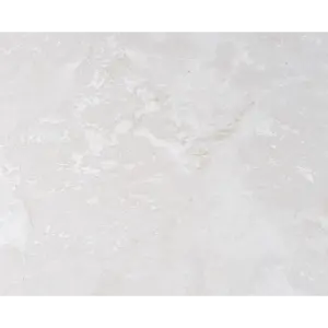 Ronde Tulip Eettafel Wit Keramiek | Naturel Onderstel