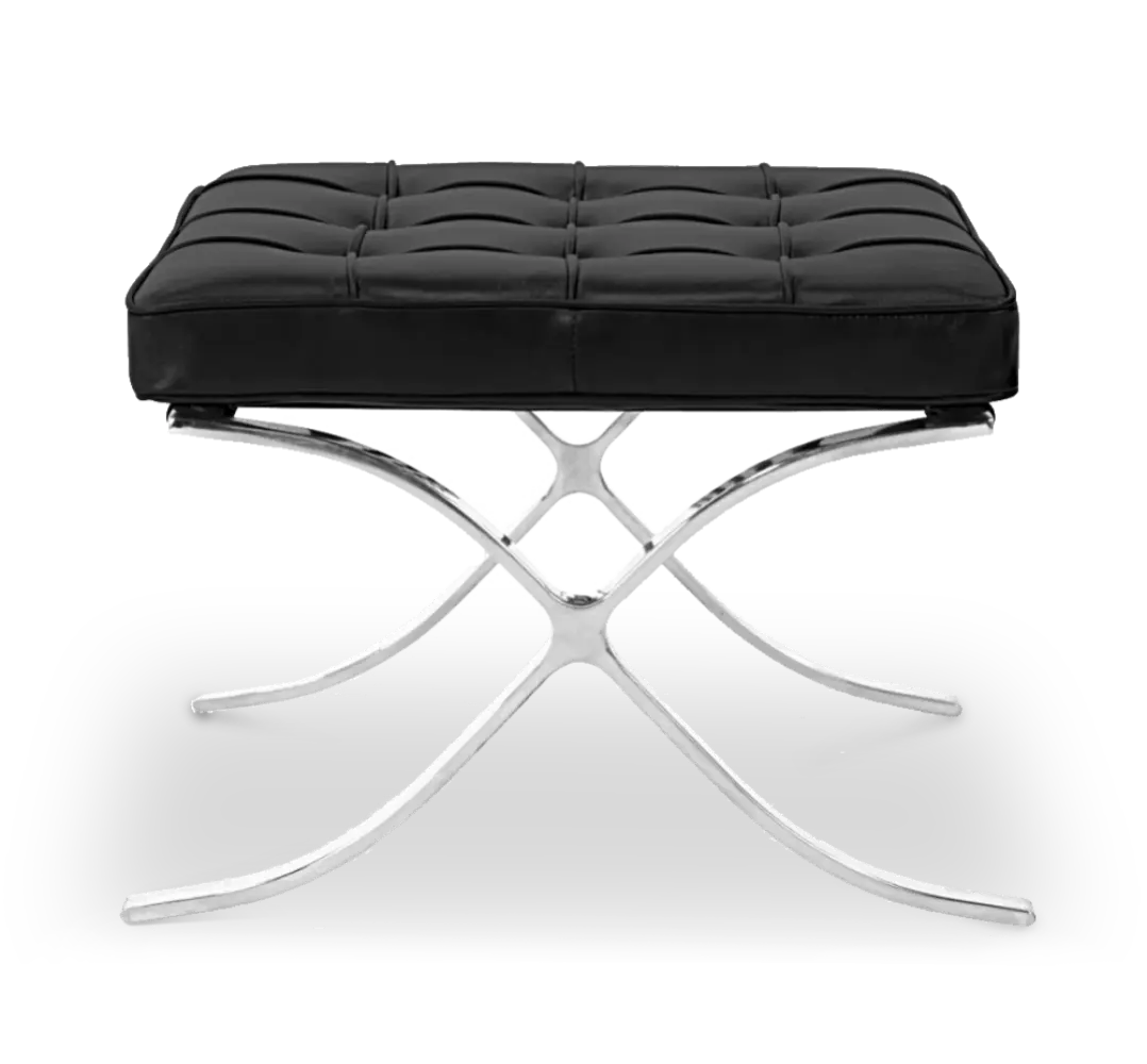 Paviljoen Ottoman Luxe Zwart Volleer Paviljoen Ottoman Luxe Zwart Volleer