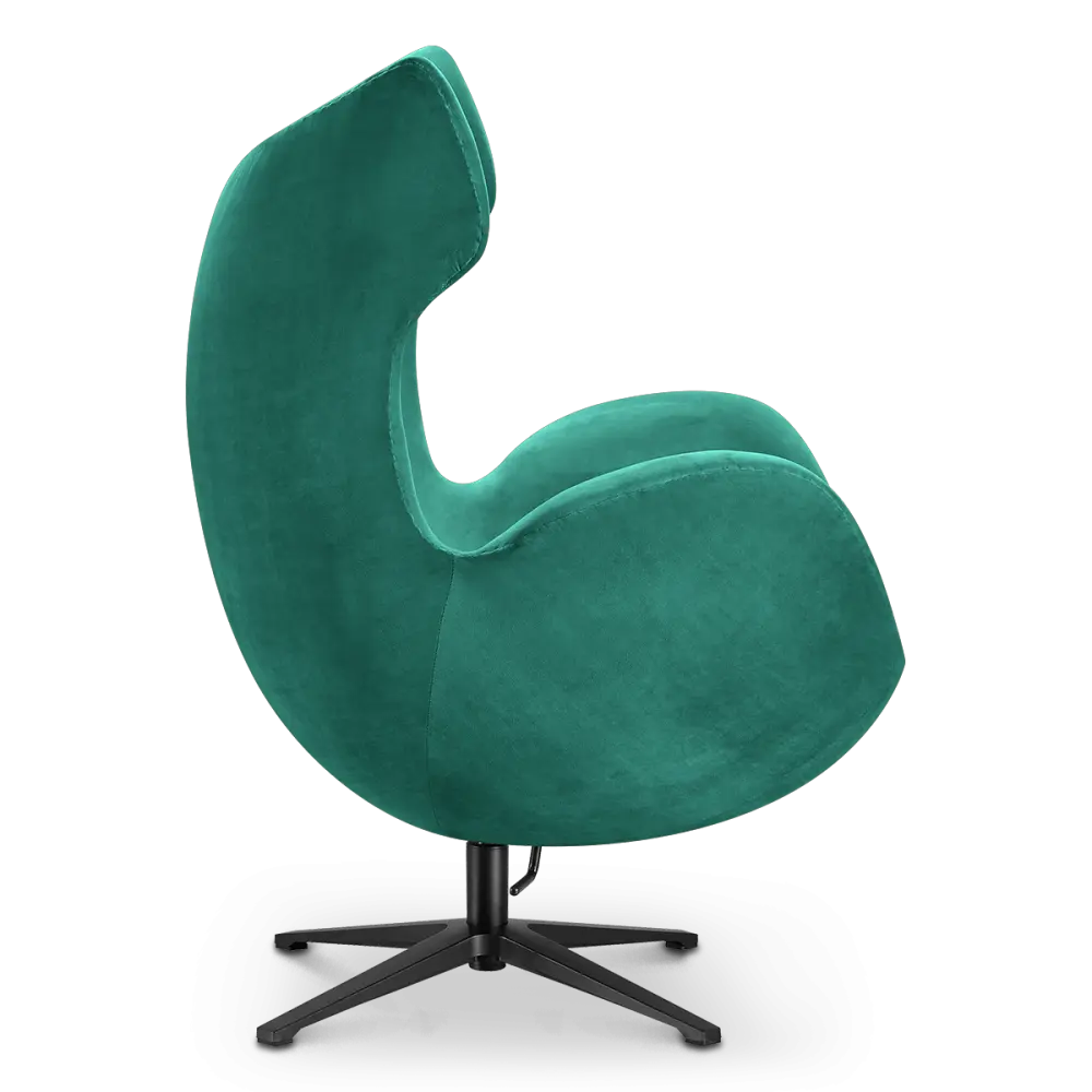 Flag Chair Groen Velvet Flag Chair Groen Velvet