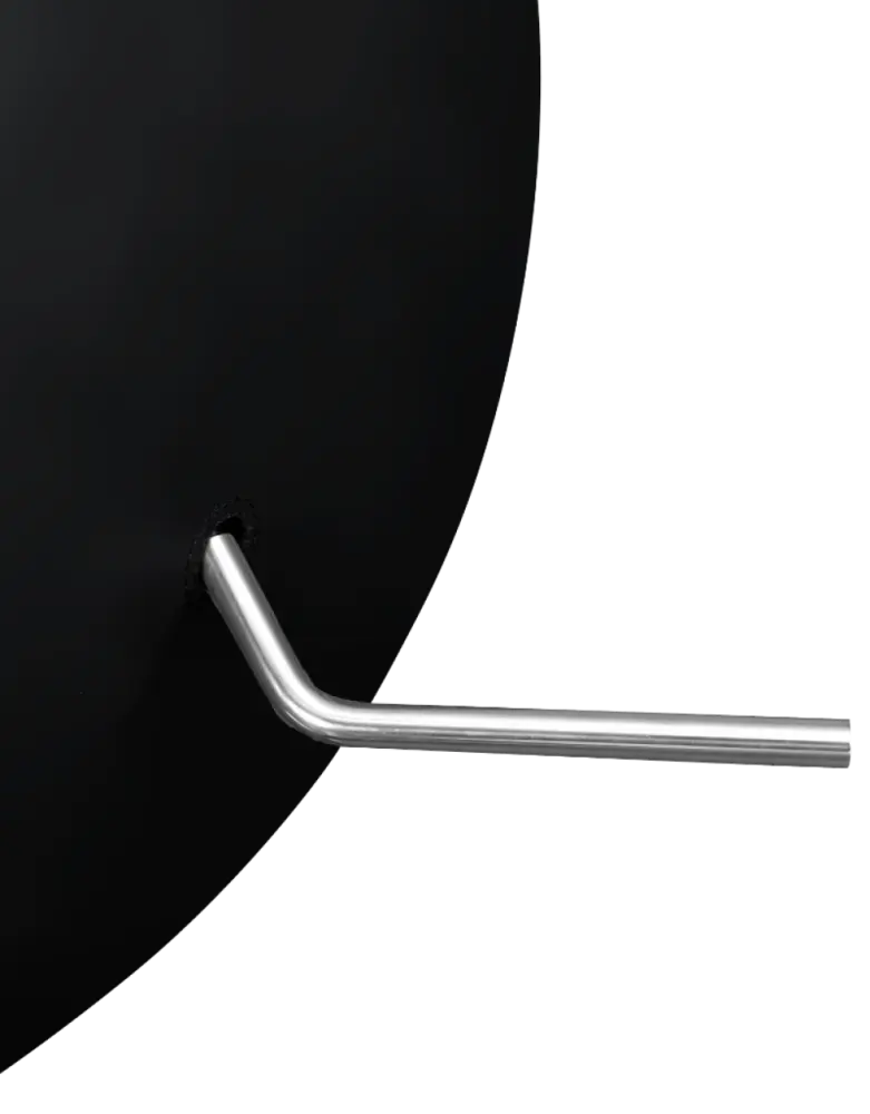 Flegg Chair Zwart Leer