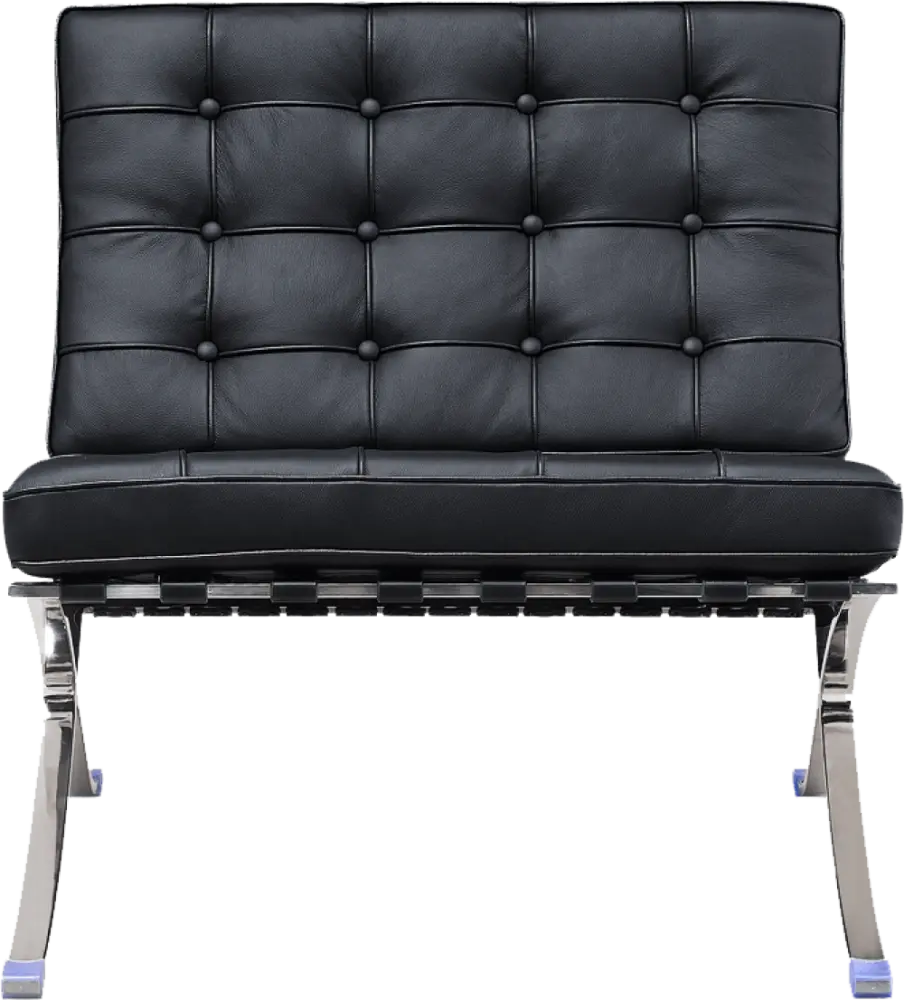Paviljoen Chair Luxe Volleer Zwart Barcelona Chair Luxe Volleer Zwart