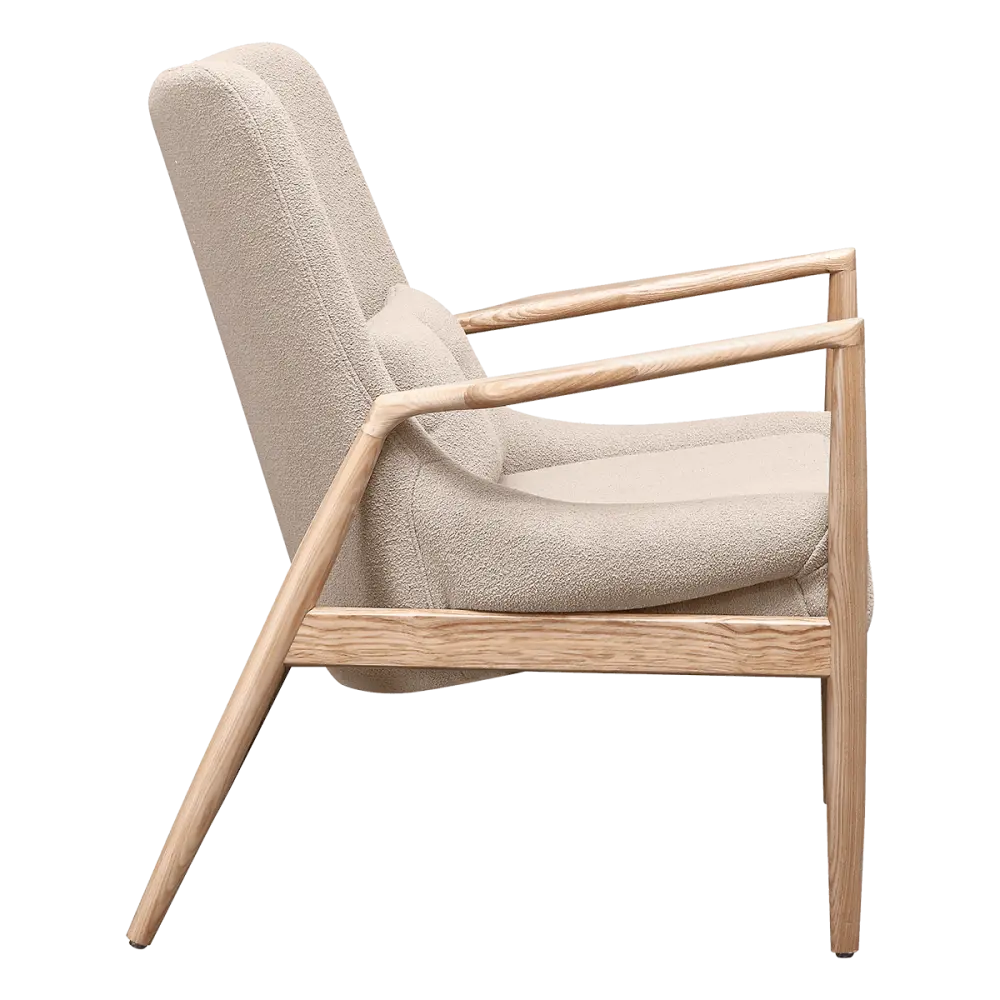 Cavel Flyder Scandinavische Lounge Chair Teddy Taupe Essen Cavel Flyder Scandinavische Lounge Chair Teddy Taupe Essen