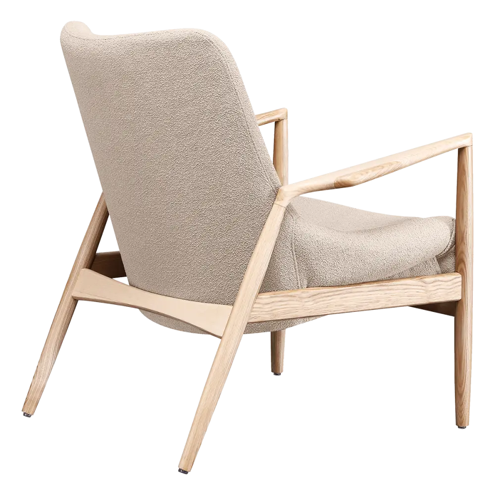 Cavel Flyder Scandinavische Lounge Chair Teddy Taupe Essen Cavel Flyder Scandinavische Lounge Chair Teddy Taupe Essen