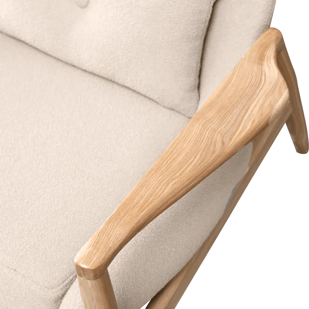 Cavel Flyder Scandinavische Lounge Chair Teddy Taupe Essen Cavel Flyder Scandinavische Lounge Chair Teddy Taupe Essen
