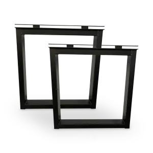 Tafelpoten Set Zwevende-O | Zwart
