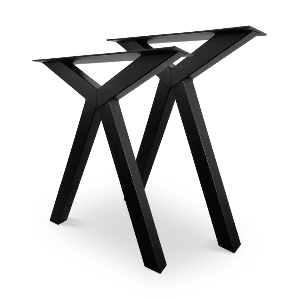 Tafelpoten Set Scissor | Zwart