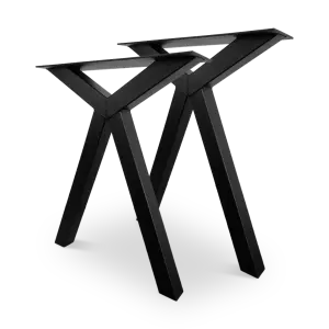 Tafelpoten Set Scissor | Zwart