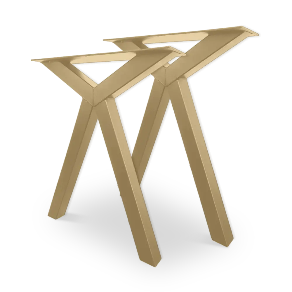 Tafelpoten Set Scissor | Goud