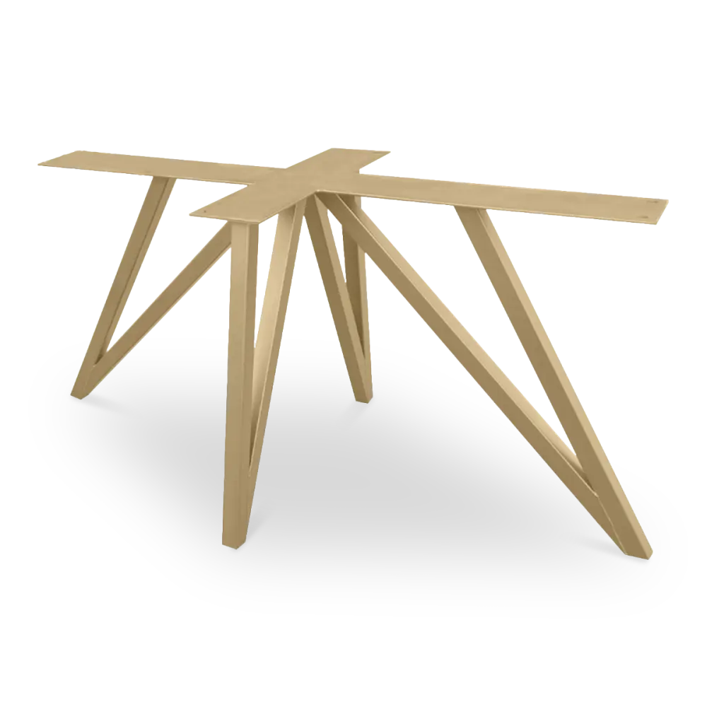 Matrix Flower Tafelonderstel | Goud