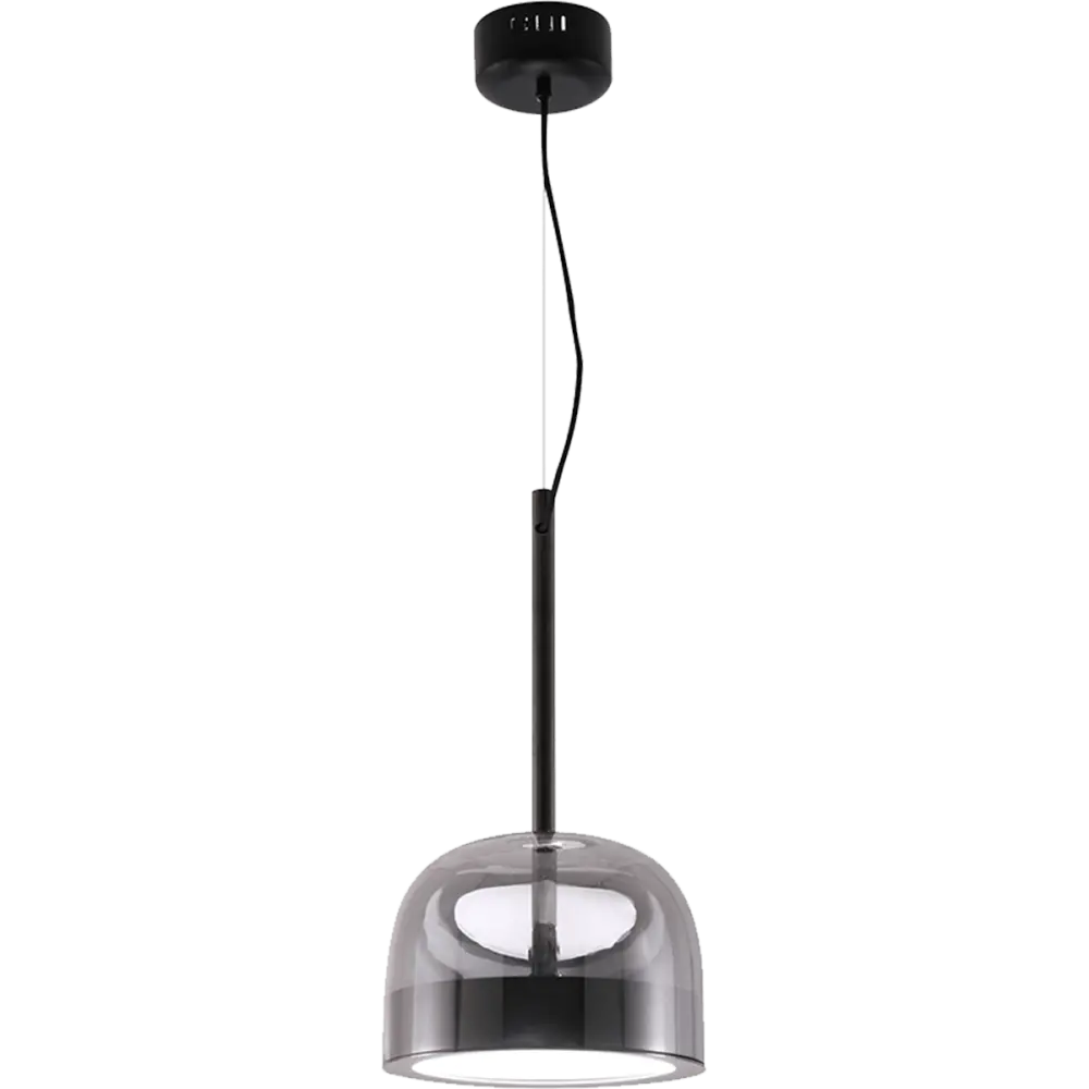 Hanglamp Orac Smoky | Zwart Hanglamp Orac Smoky | Zwart