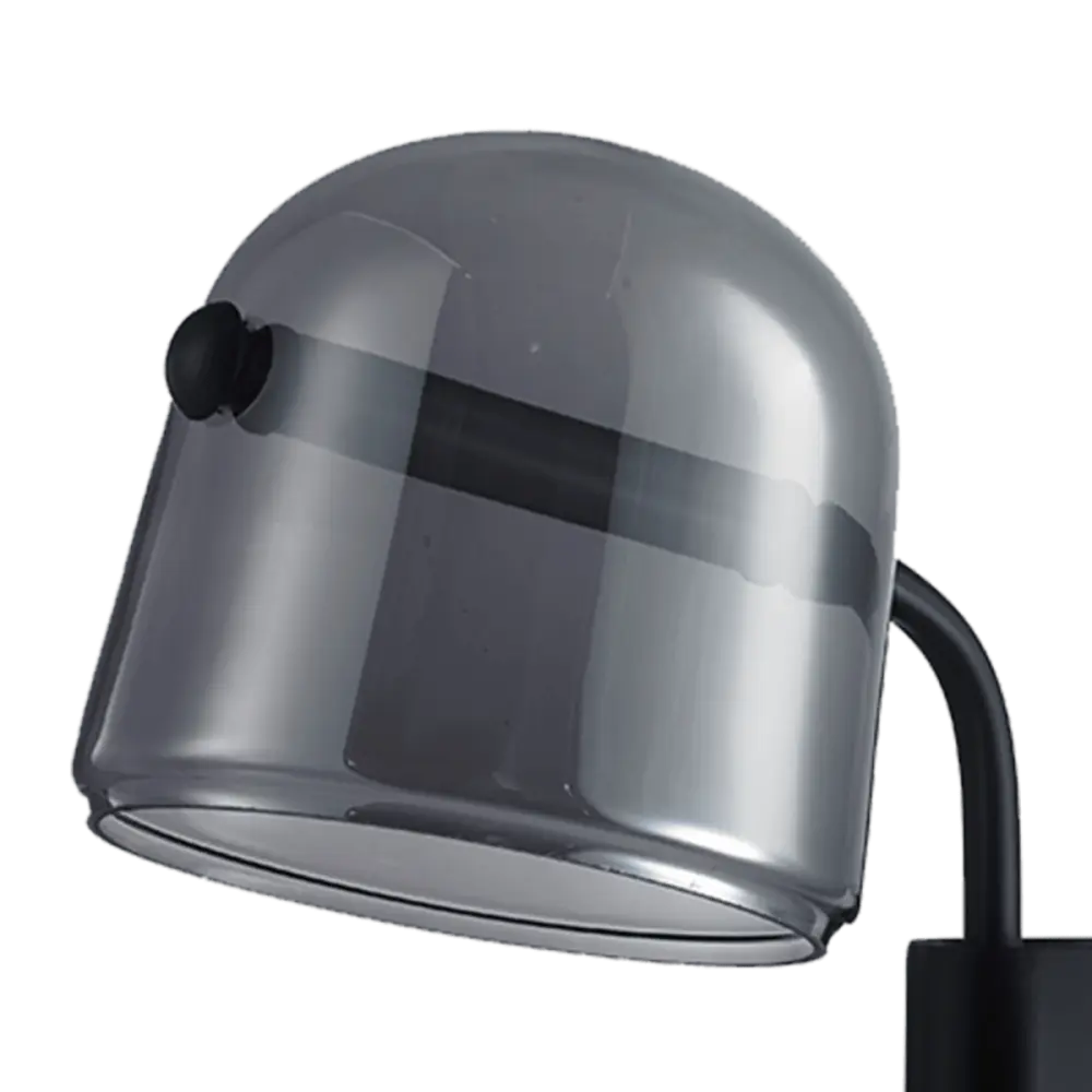 Wandlamp Smoky | Smoky Zwart Wandlamp Smoky | Smoky Zwart