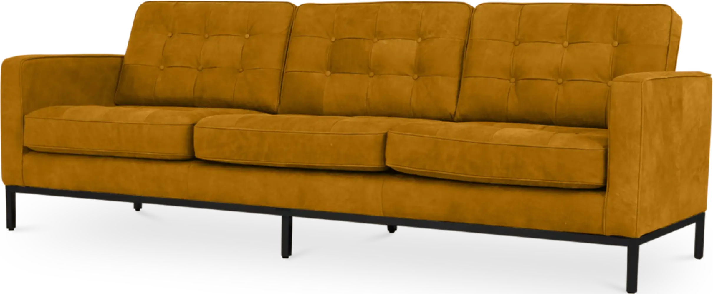 Italo Drie Zits Okergold Velvet Italo Drie Zits Okergold Velvet