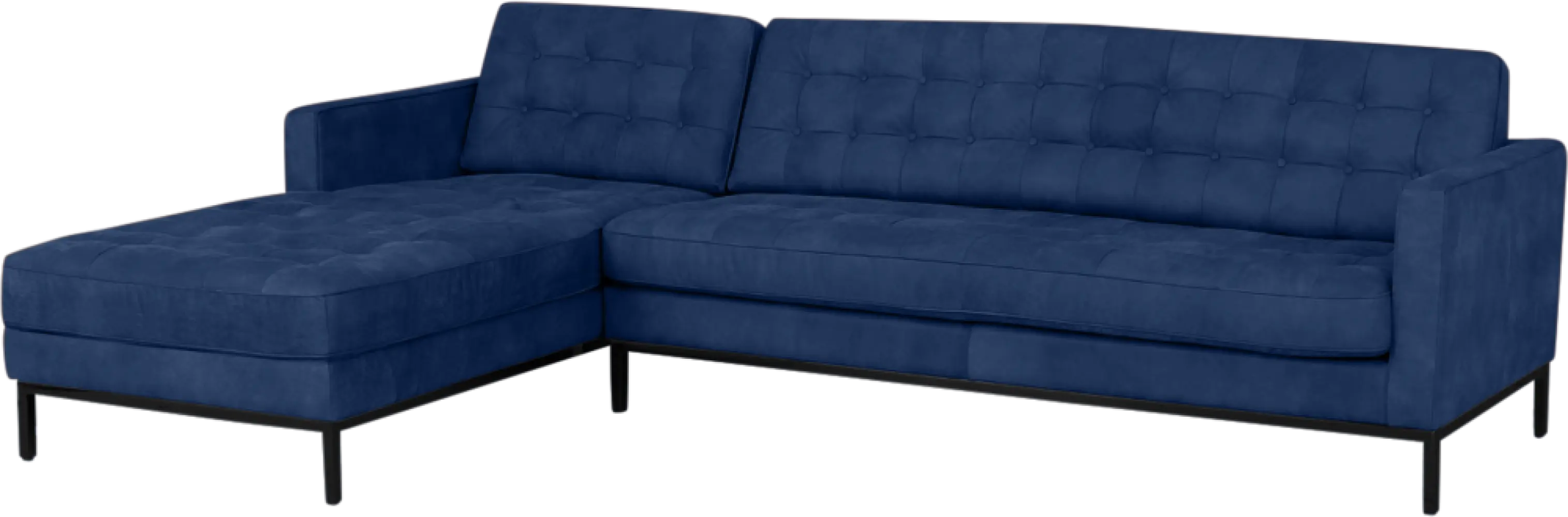 Italo Hoekbank Kings Blue Velvet (Hoek Rechts) Italo Hoekbank Kings Blue Velvet (Hoek Rechts)