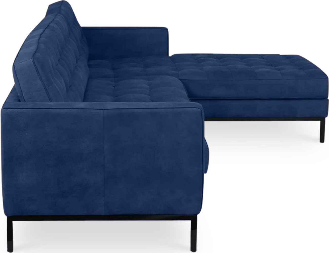 Italo Hoekbank Kings Blue Velvet (Hoek Links) Florence Knoll Hoekbank Kings Blue Velvet (Hoek Links)