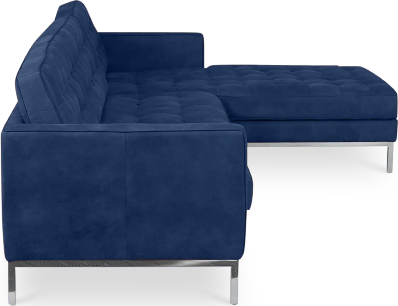 Italo Hoekbank Kings Blue Velvet (Hoek Links) Florence Knoll Hoekbank Kings Blue Velvet (Hoek Links)