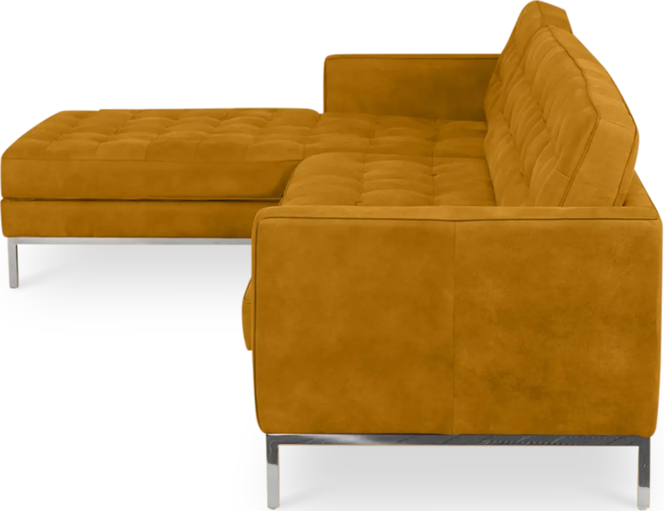Italo Hoekbank Okergold Velvet (Hoek Rechts) Italo Hoekbank Okergold Velvet (Hoek Rechts)