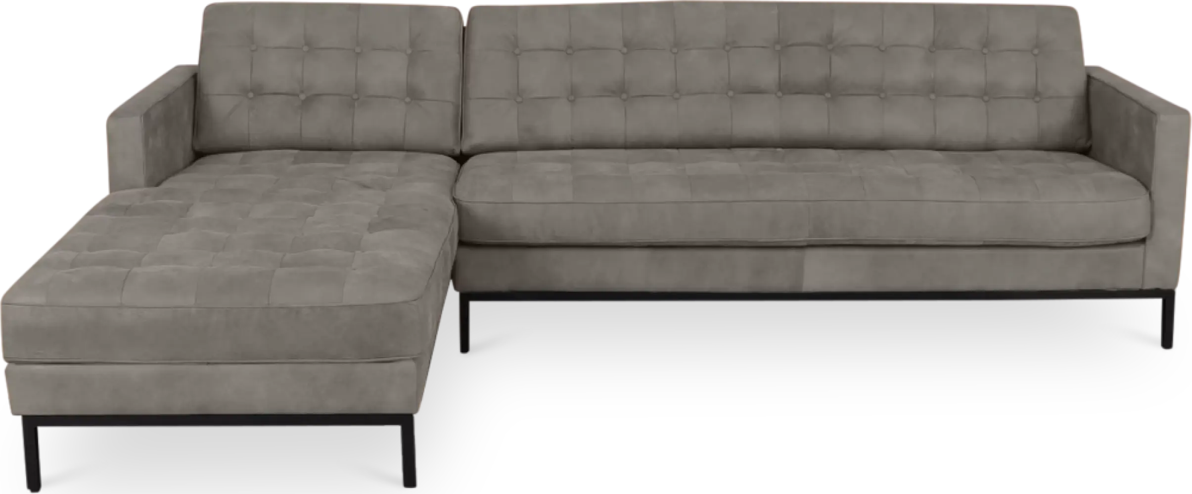 Italo Hoekbank Elegant Silver Grey Velvet (Hoek Rechts) Italo Hoekbank Elegant Silver Grey Velvet (Hoek Rechts)