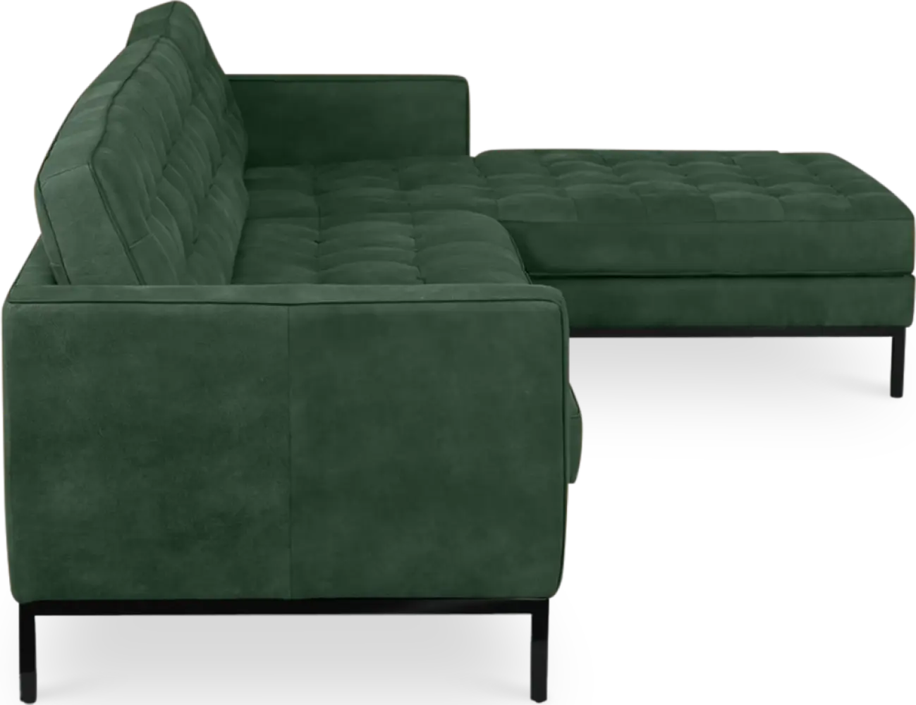 Italo Hoekbank Forest Green Velvet (Hoek Links) Italo Hoekbank Forest Green Velvet (Hoek Links)