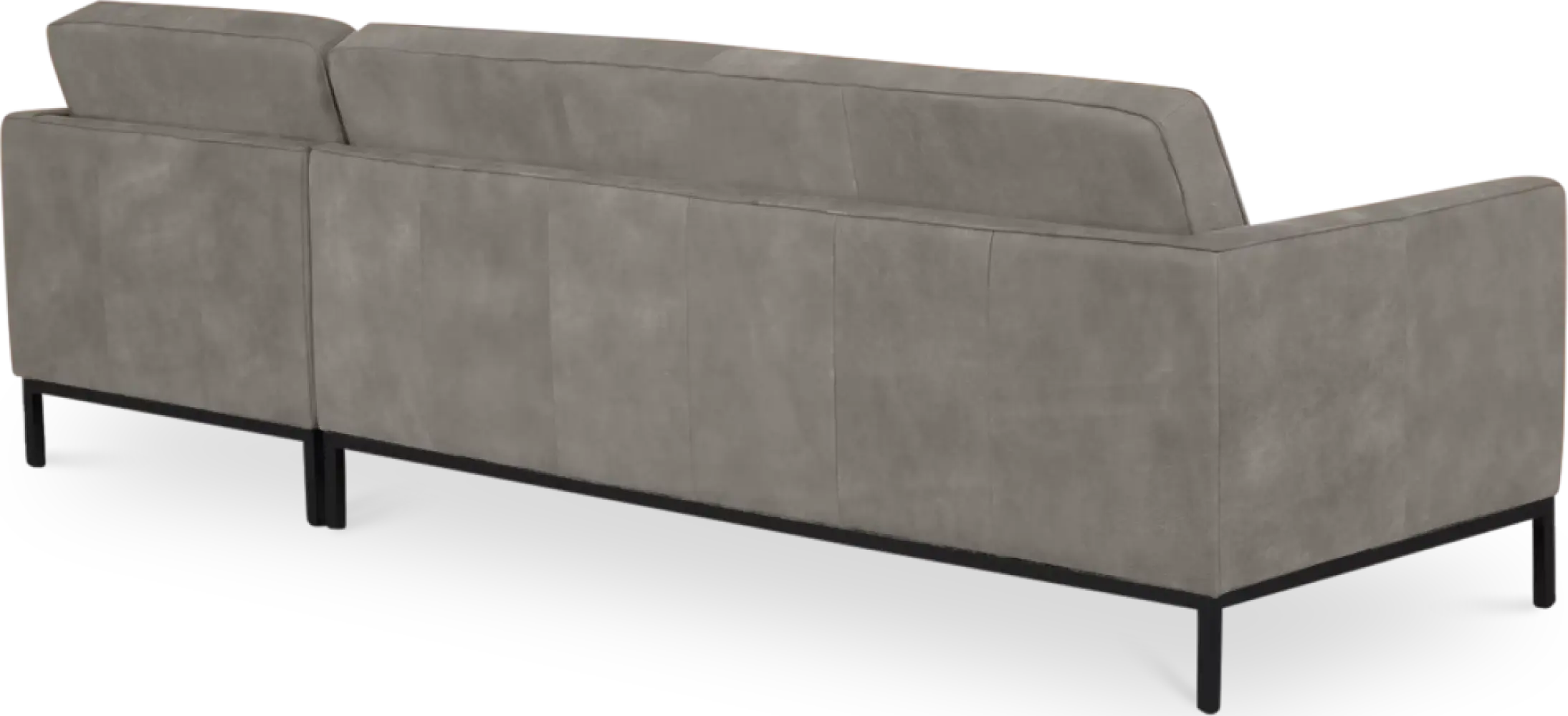 Italo Hoekbank Elegant Silver Grey Velvet (Hoek Links) Italo Hoekbank Elegant Silver Grey Velvet (Hoek Links)