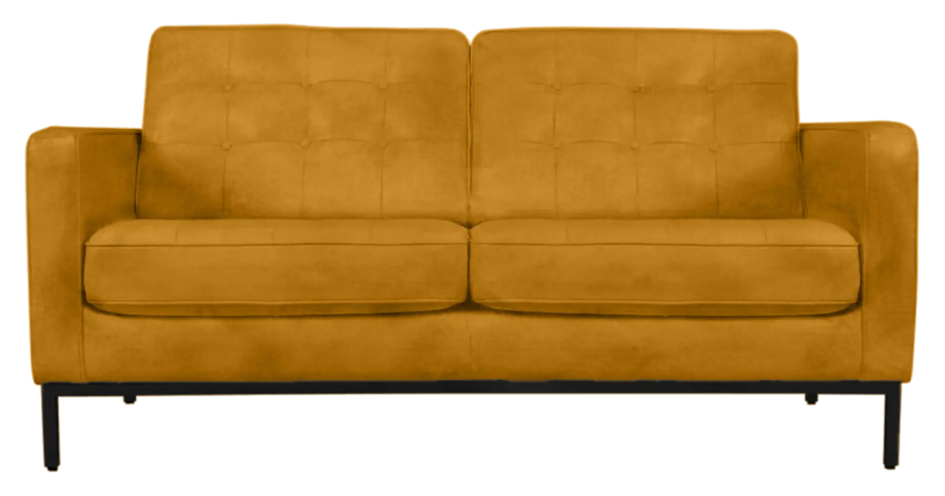Italo Twee Zits Okergold Velvet Italo Twee Zits Okergold Velvet