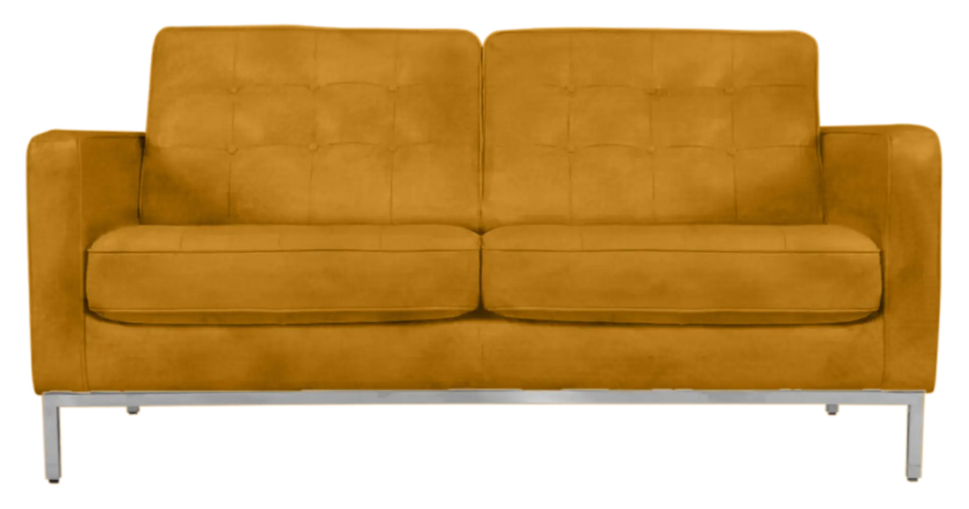 Italo Twee Zits Okergold Velvet Italo Twee Zits Okergold Velvet