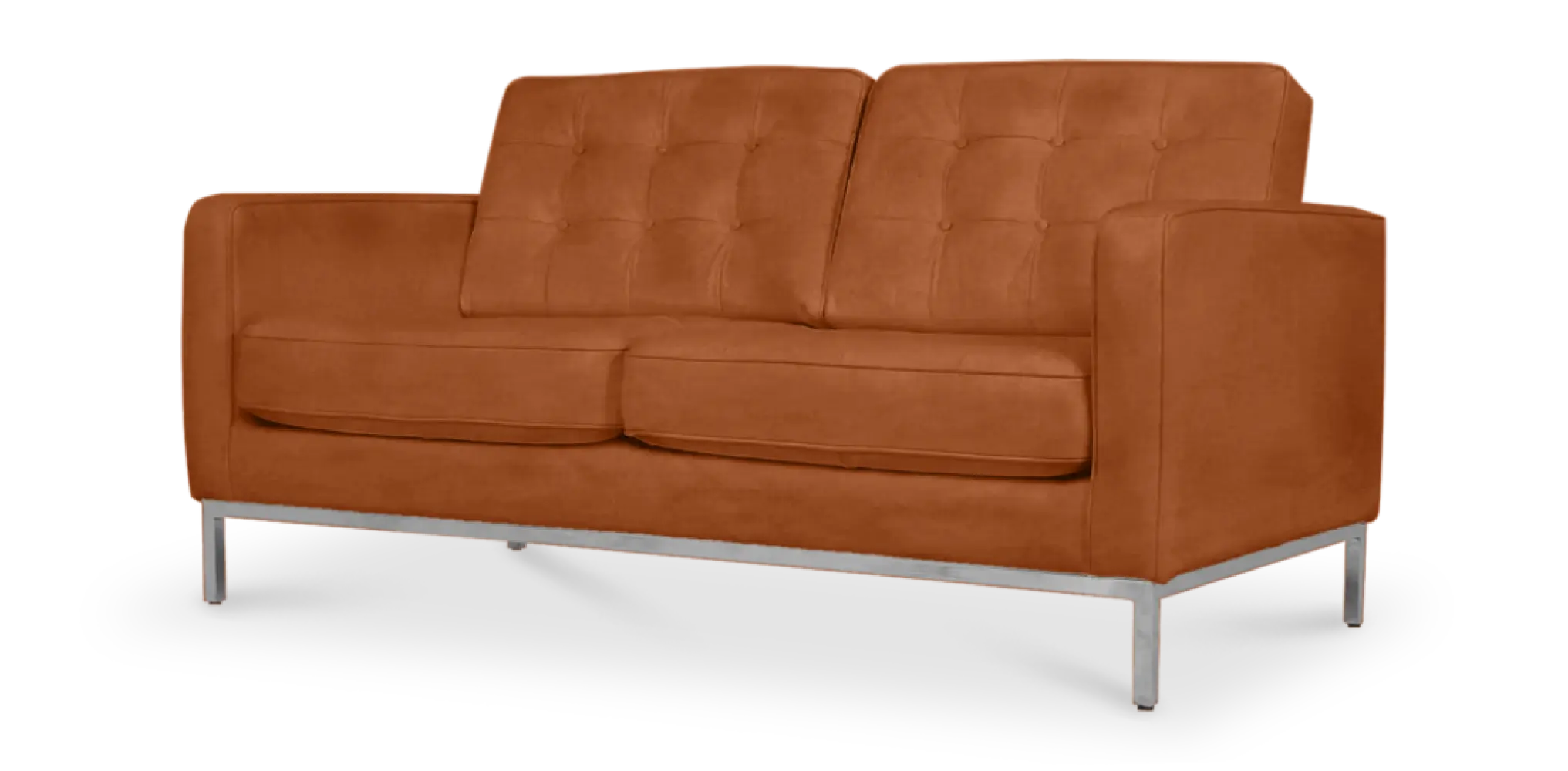 Italo Twee Zits Cognac Leer Italo Twee Zits Cognac Leer