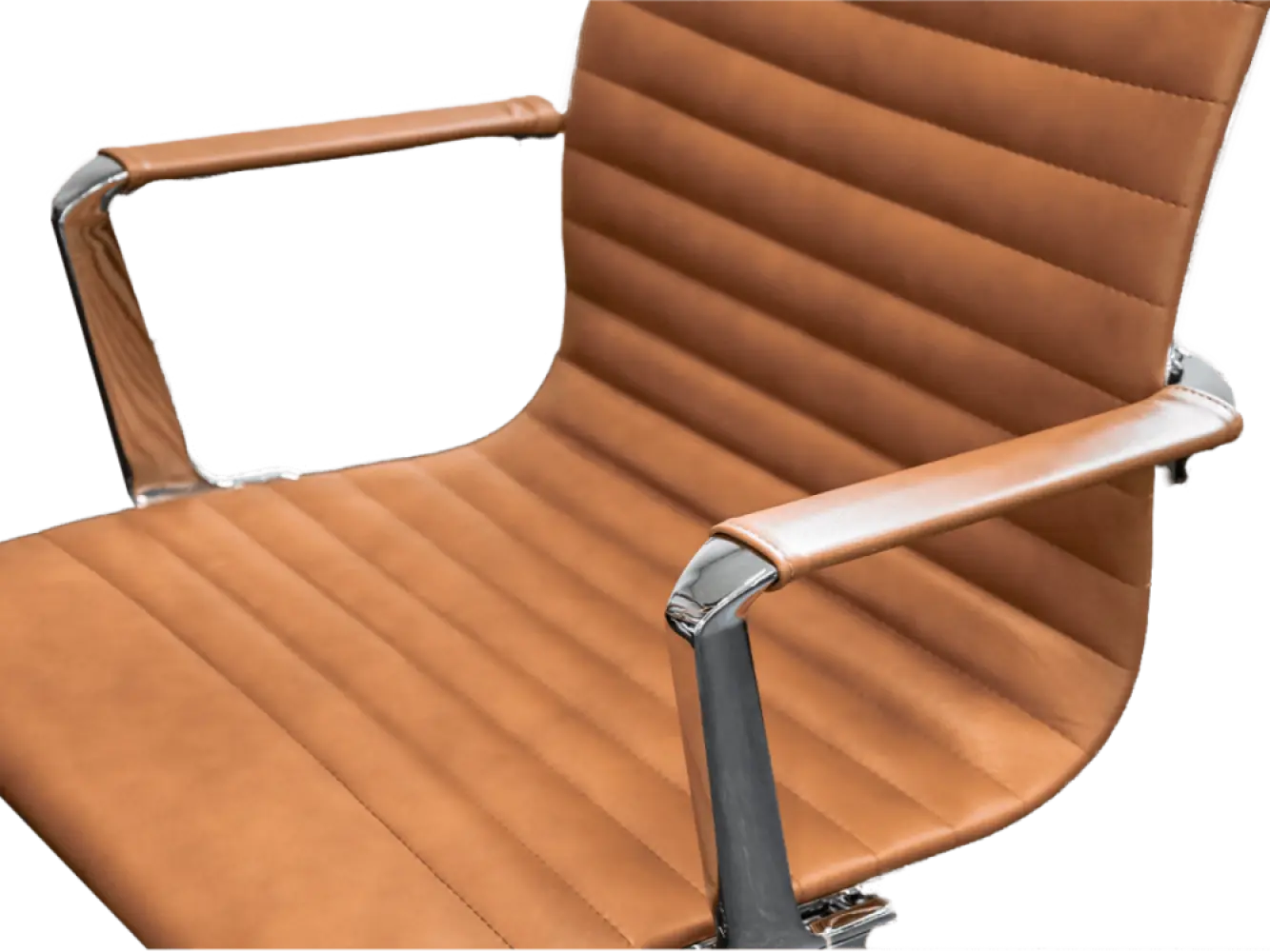 Cavel CD 217 Softpad Bureaustoel Cognac Leer