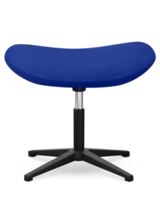 Flegg Ottoman / Hocker Blauw Kasjmier