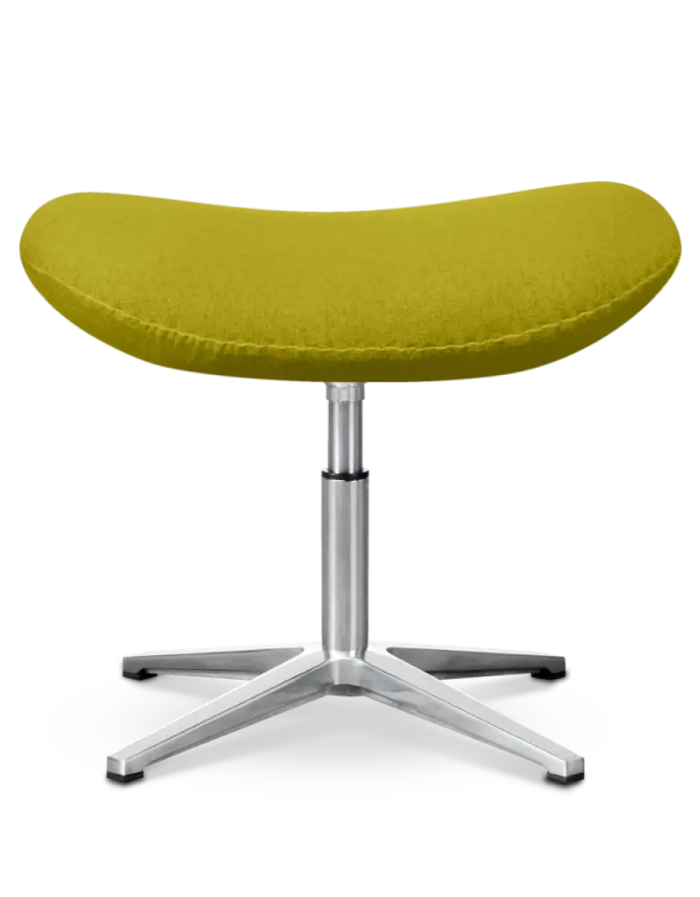 Flegg Ottoman / Hocker Groen Kasjmier