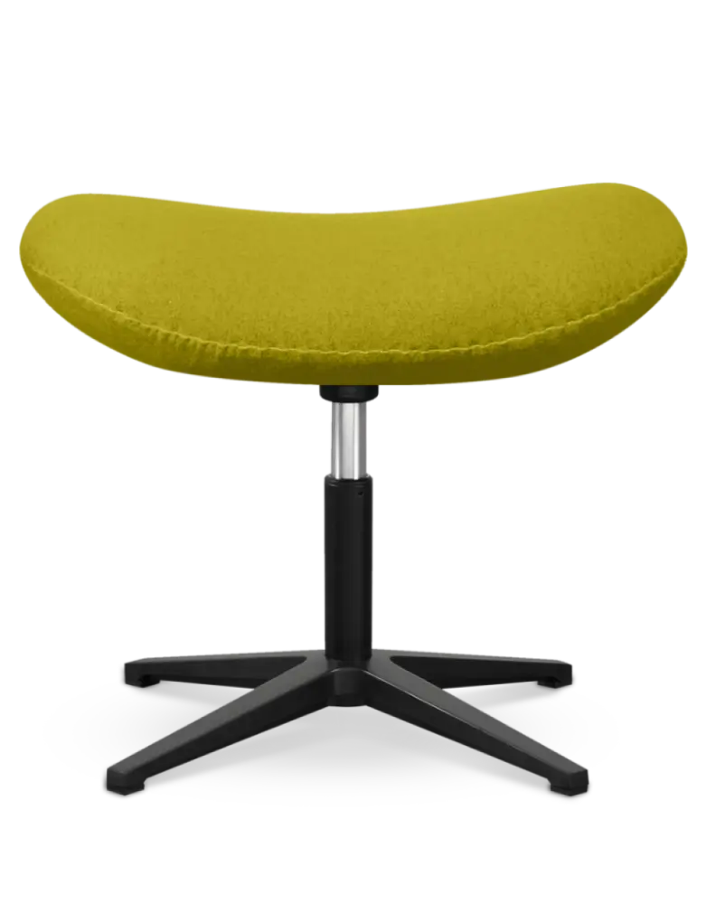 Flegg Ottoman / Hocker Groen Kasjmier