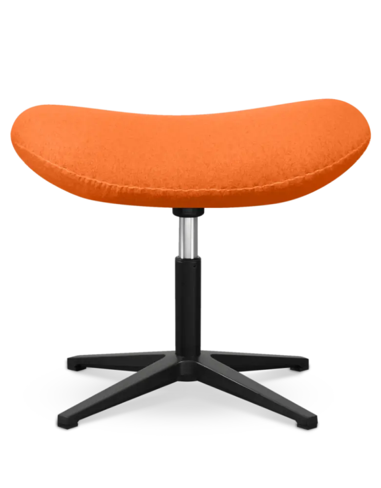 Flegg Ottoman / Hocker Oranje Kasjmier