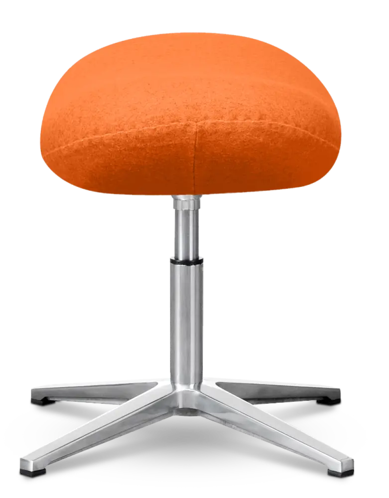 Flegg Ottoman / Hocker Oranje Kasjmier