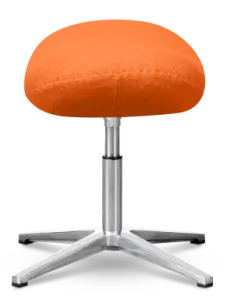 Flegg Ottoman / Hocker Oranje Kasjmier