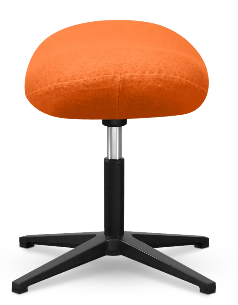 Flegg Ottoman / Hocker Oranje Kasjmier