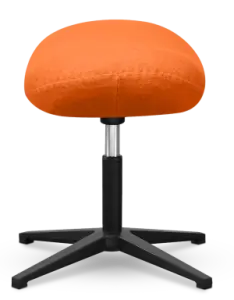 Flegg Ottoman / Hocker Oranje Kasjmier