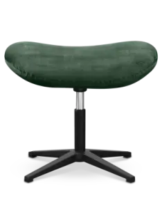 Flegg Ottoman / Hocker Forrest Green Velvet