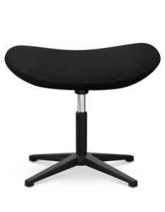 Flegg Ottoman / Hocker Zwart Kasjmier