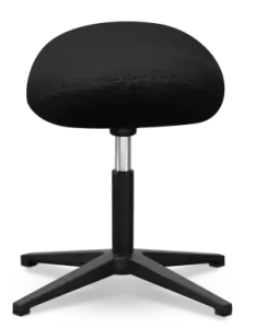 Flegg Ottoman / Hocker Zwart Kasjmier