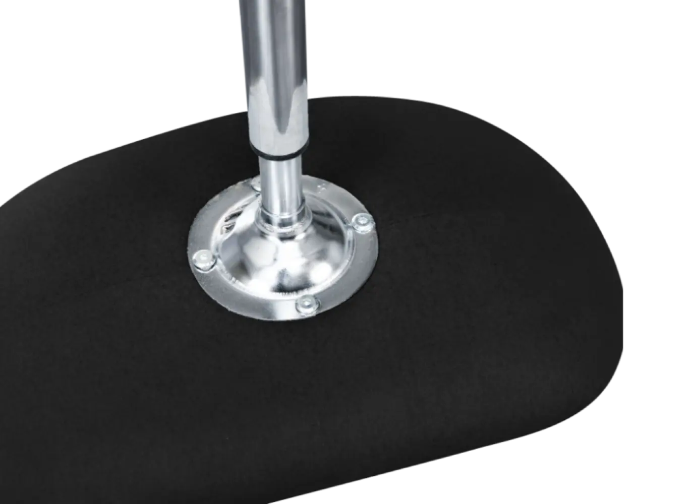 Flegg Ottoman / Hocker Zwart Kasjmier