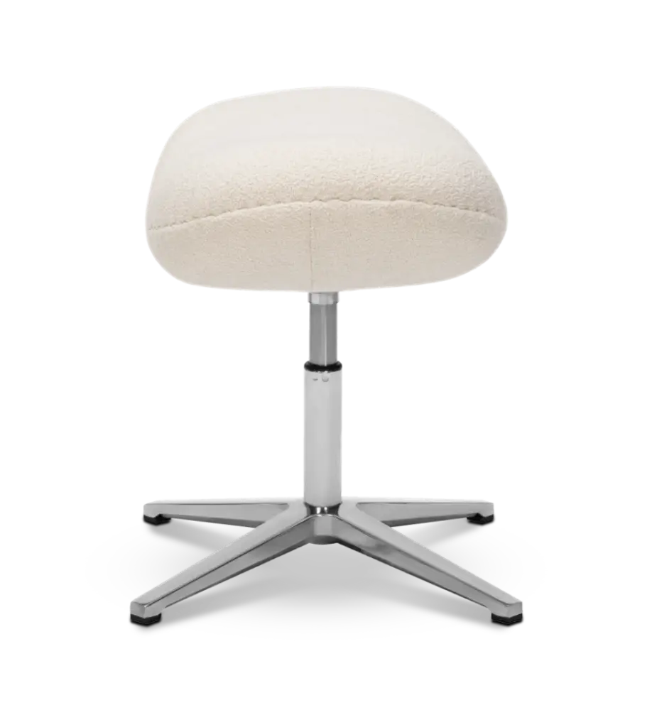 Flag Ottoman / Hocker Wit Boucle Flag Ottoman / Hocker Wit Boucle