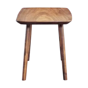 Cavel Deens Ovale Notenhouten Bureau | Scandolf