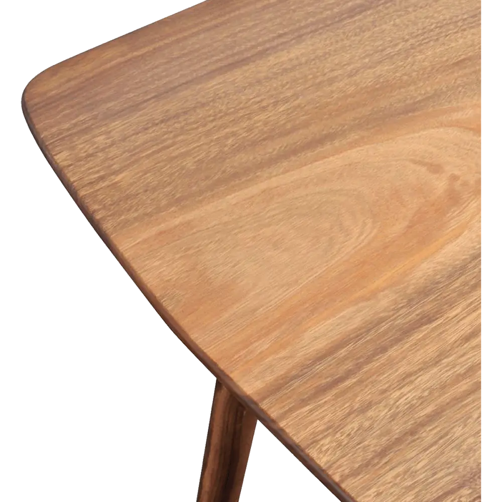 Cavel Deens Ovale Notenhouten Bureau | Scandolf Cavel Deens Ovale Notenhouten Bureau | Scandolf