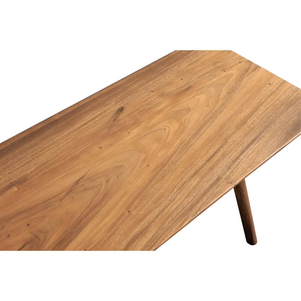 Cavel Deens Ovale Notenhouten Bureau | Scandolf Cavel Deens Ovale Notenhouten Bureau | Scandolf
