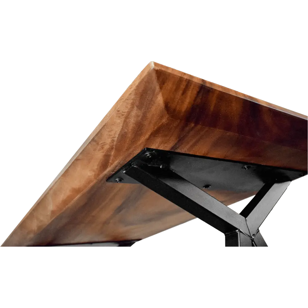 Cavel Wildar Notenhouten Bureau | Massief Notenhout | 150 x 75