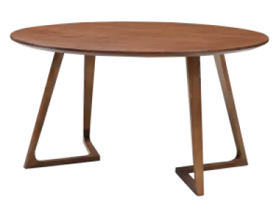 Eettafel Jensen Rond Walnoot