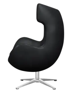 Flegg Chair Zwart Leer