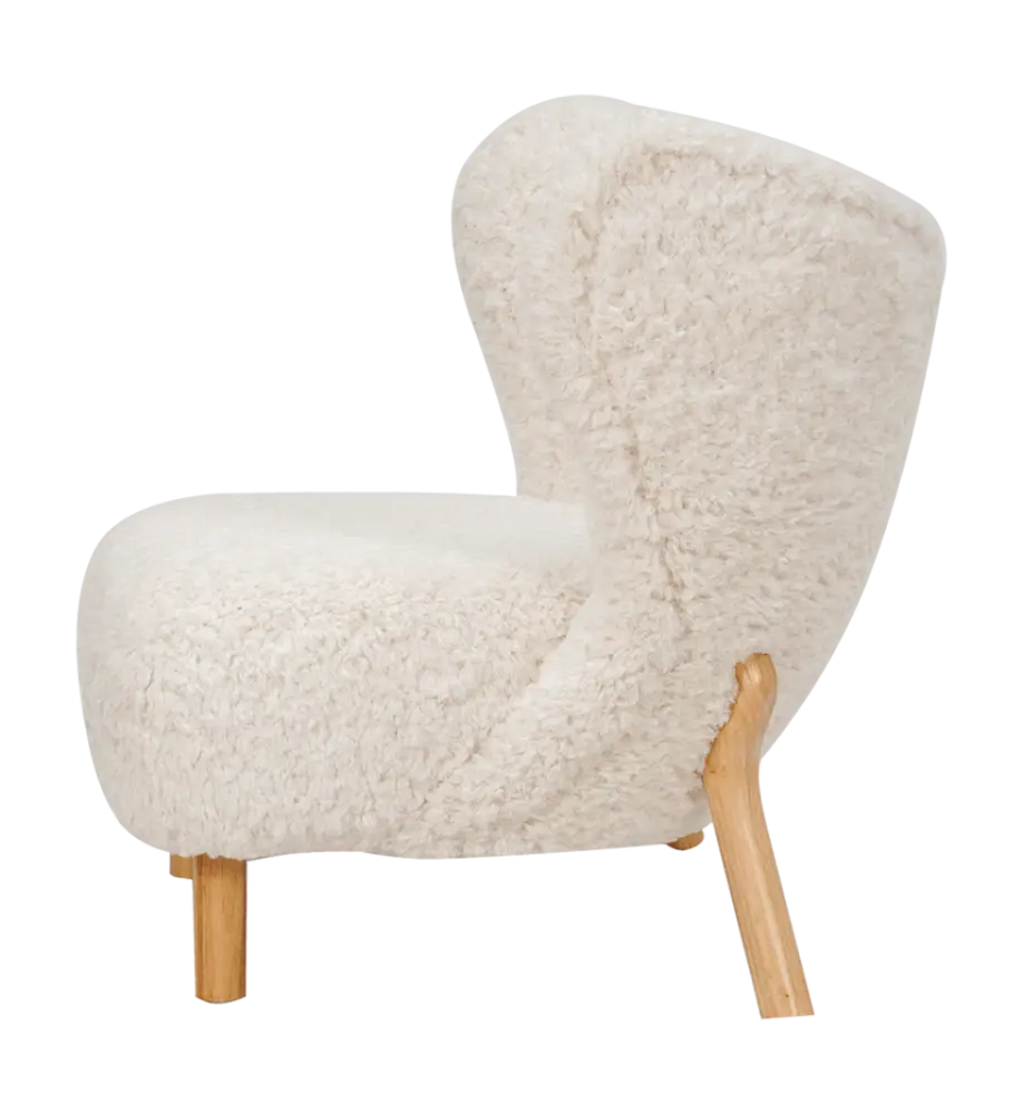 Little Kita Fauteuil Wit | Essen Pootjes (OUD MODEL) Little Kita Fauteuil Wit | Essen Pootjes (OUD MODEL)